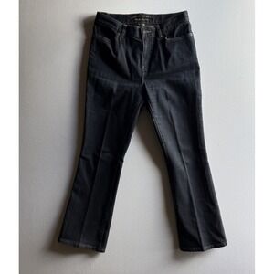 Lauren Ralph Lauren Petite Bootcut Jeans Dark Wash Indigo Denim 4P‎ 28x27